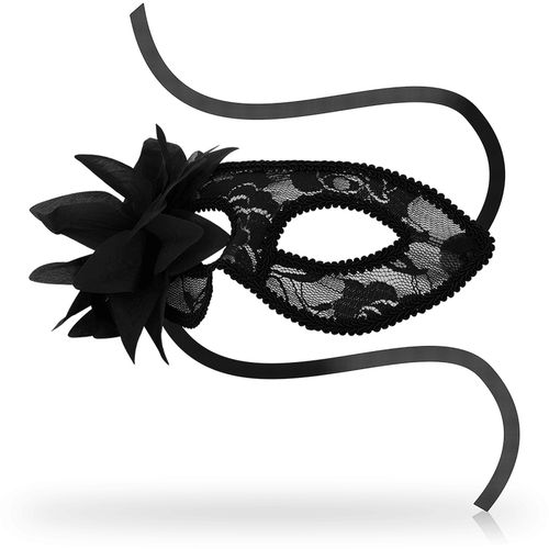 OHMAMA venecijanska maska za oči crna slika 6