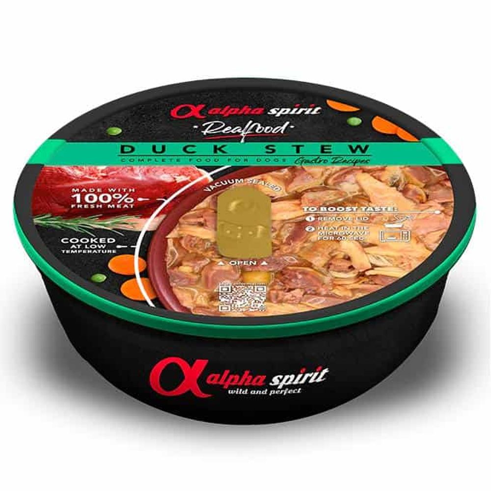 Alpha Spirit – Real Food gulaš od patke 280g slika 1