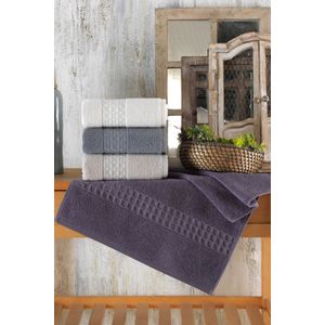 Aria Purple
Grey
White
Cream Bath Towel Set (4 Pieces)