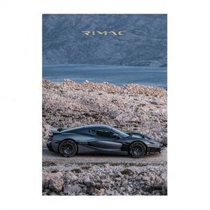 Bilježnica A4 40 listova diktando automobili Rimac