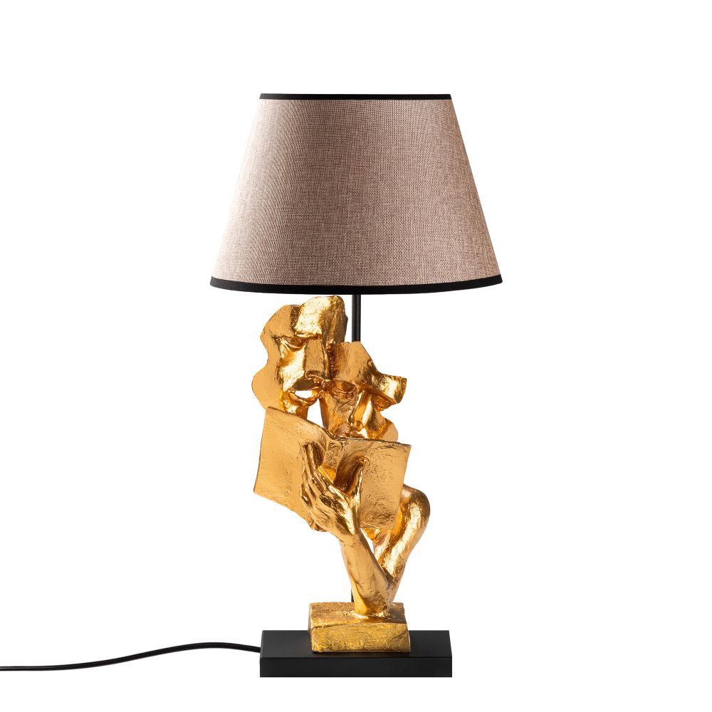 FIGURA-15293 GoldLight Smeđa Stolna Lampa slika 4