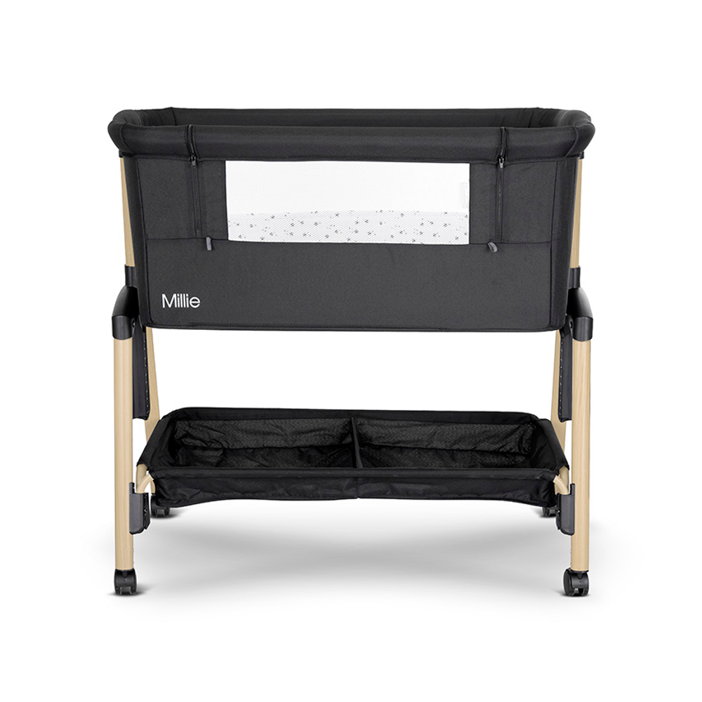 Lorelli Krevetić Millie, Black/Wooden slika 3