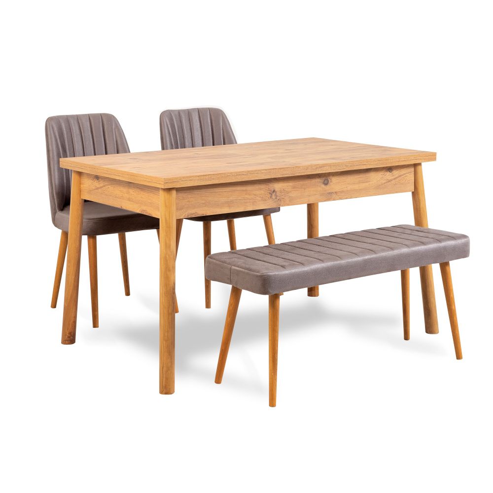 Costa Atlantice - Sivi Set Stola i Stolica (4 Dijela) slika 2