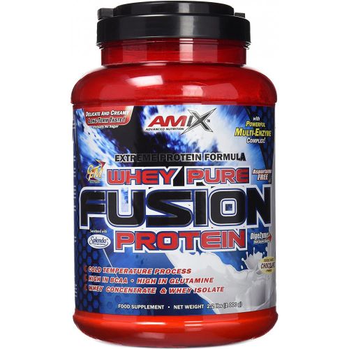 AMIX Whey Pro Fusion 2,3kg Double White Chocolate slika 1