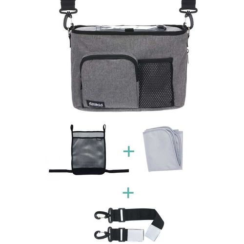 Fillikid organizer za kolica Smart, grey melange slika 2