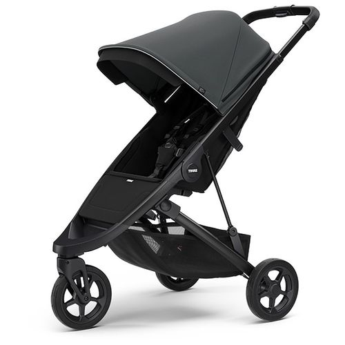 THULE Spring dečija kolica - Black, Shadow Grey slika 1