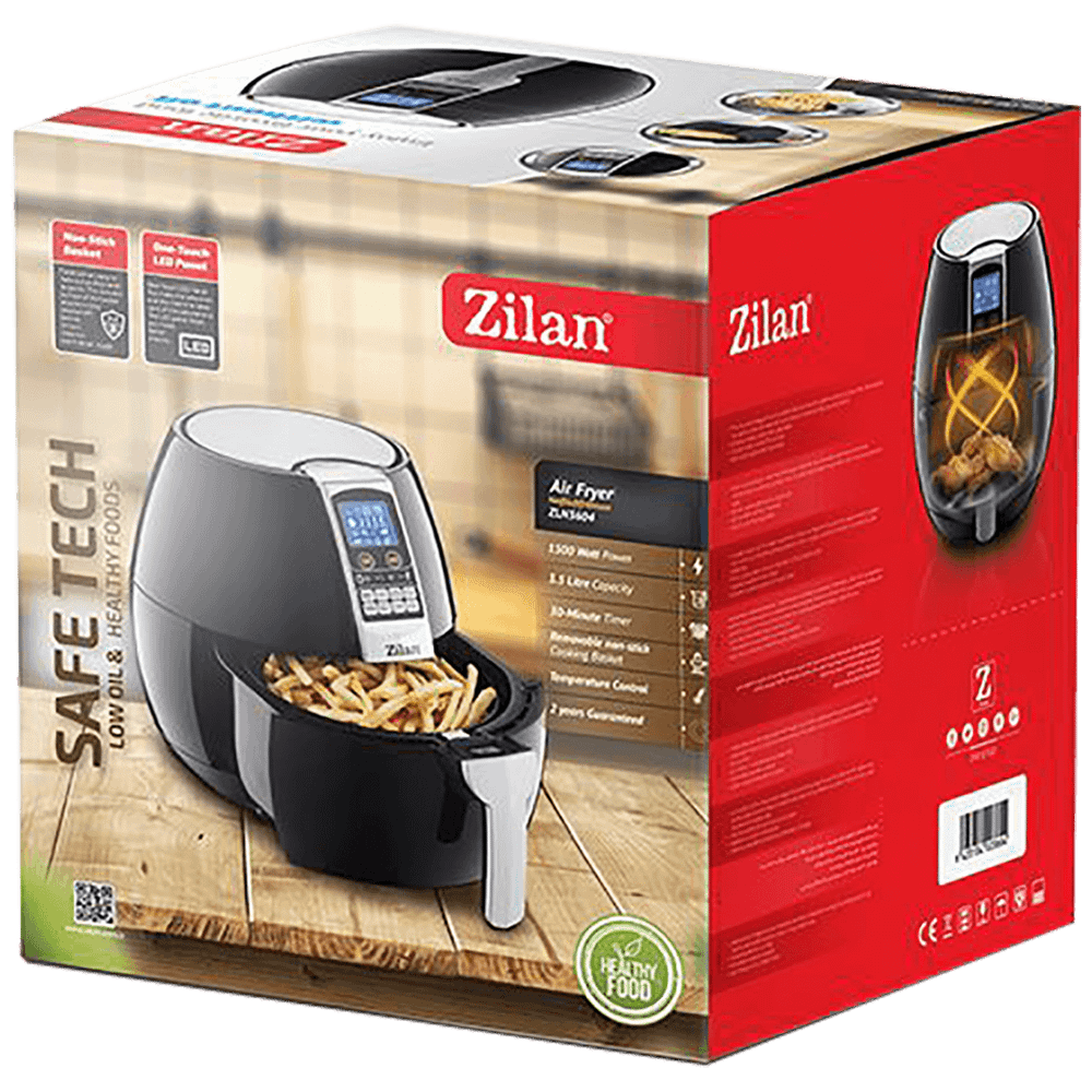Zilan Friteza na vrući zrak, 1500 W, zapremina posude 3.5 lit. - ZLN3604 slika 2