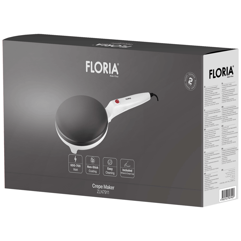 Floria Aparat za palačinke, 700 W - ZLN7911 slika 4
