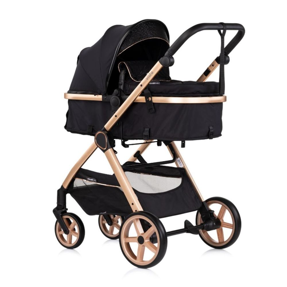 Chipolino Kolica za bebe Vista 2u1 Kkvs02501bb, Blackberry slika 2