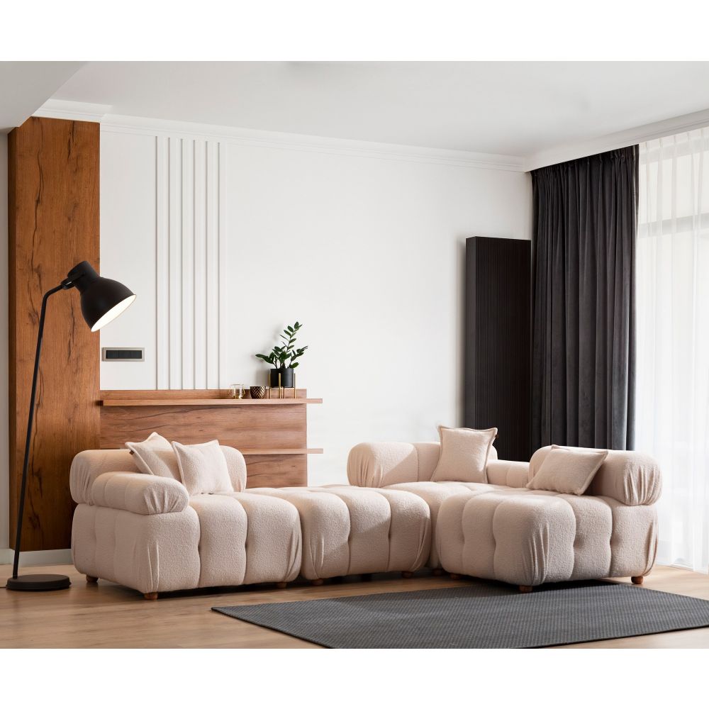 Bellini - Krem Kutić Sofa slika 4