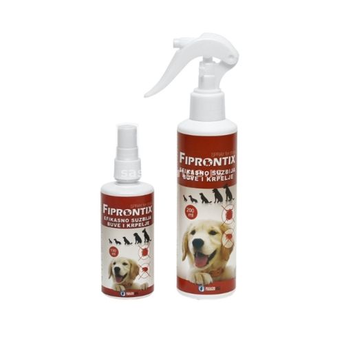 Fiprontix sprej za pse, protiv krpelja i buva 200 ml slika 1