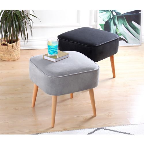 Moouv 7080 - Light Grey Light Grey Pouffe slika 6