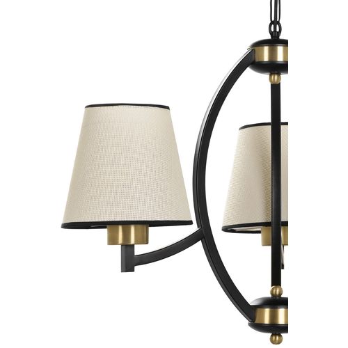 Paul 4 lü siyah avize açık hasır abajurlu Beige
Black
Gold Chandelier slika 3