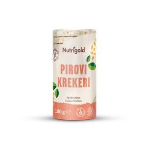 Nutrigold pirovi krekeri Natural 100g