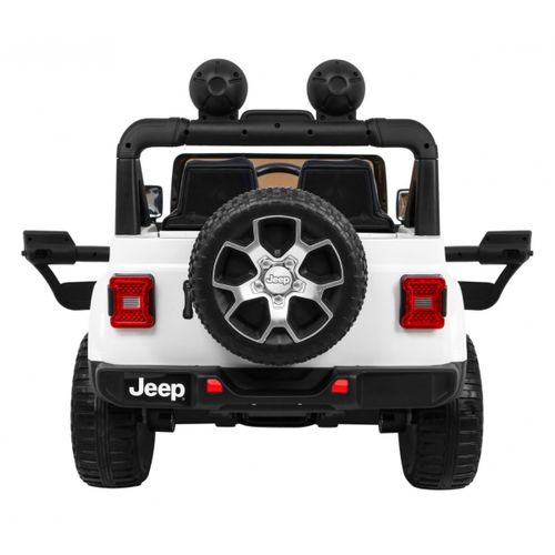 Licencirani auto na akumulator Jeep Wrangler Rubicon 4x4 - bijeli slika 8