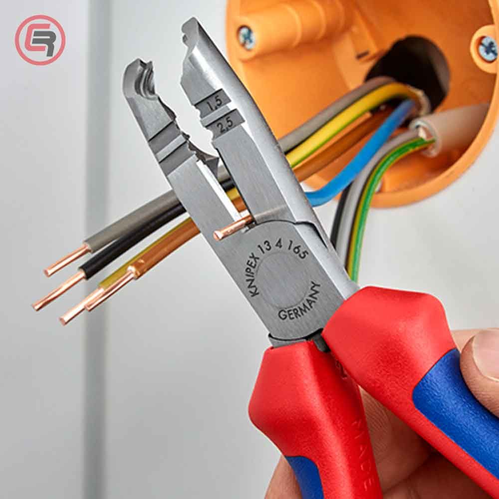 Knipex Kliješta Za Skidanje Izolacije 165 mm Sa Sječicama - 13 42 165 slika 5