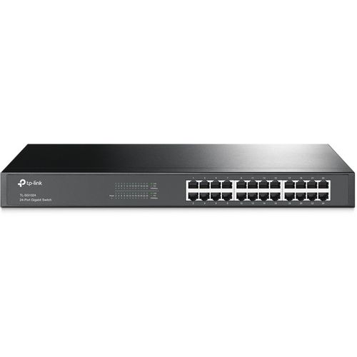 TP-LINK switch TL-SG1024 Gigabit 24x RJ45 10 100 1000Mbps  Rackmount metalno kuciste slika 1