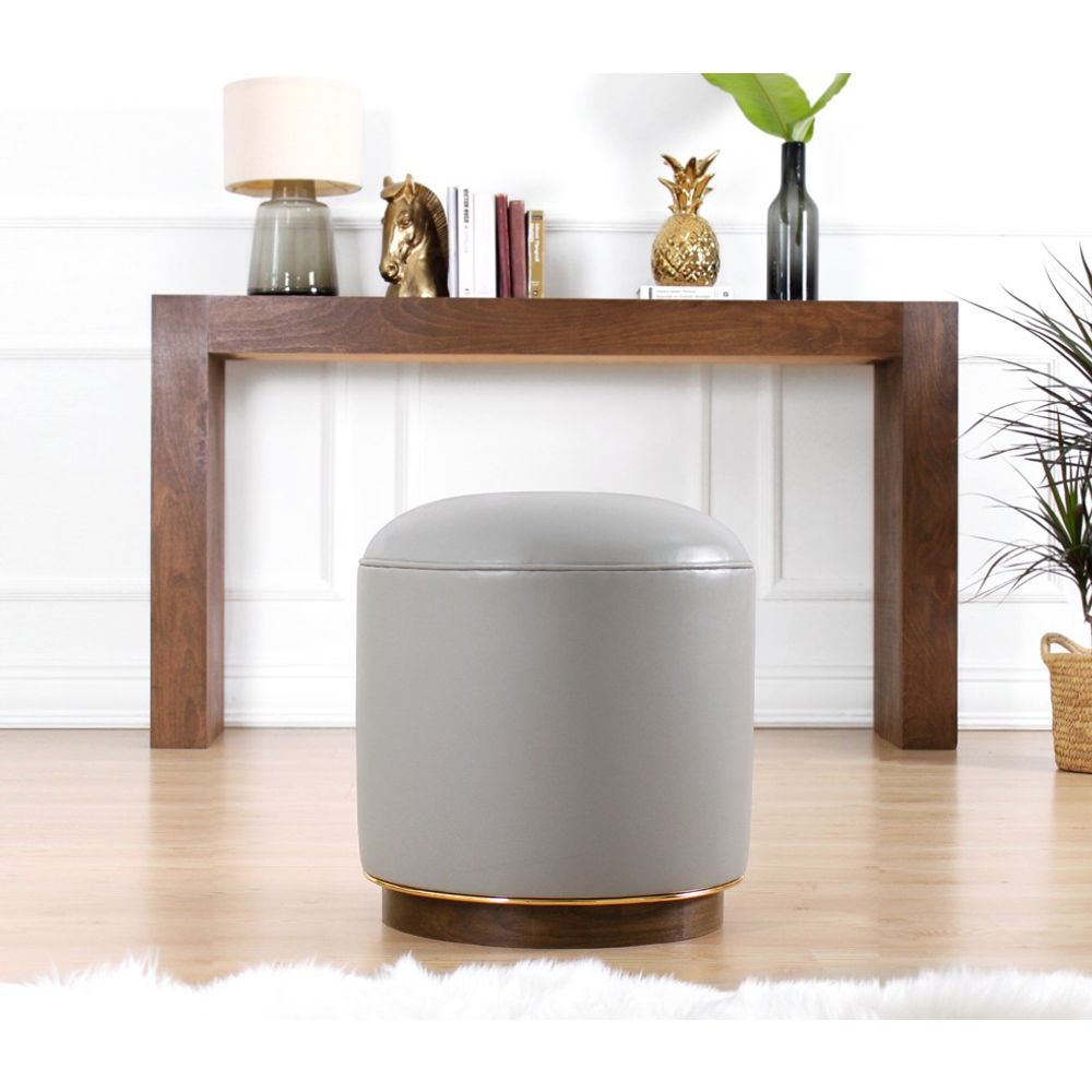 Milotte - Sivi Pouf slika 2