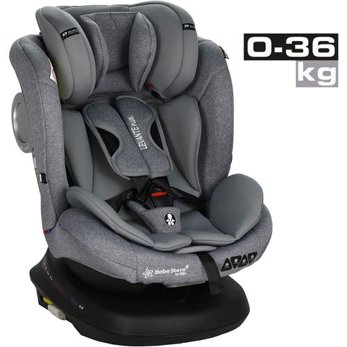 Bebe Stars autosjedalica Levante 360° 0-36kg ISOFIX - Grey slika 1