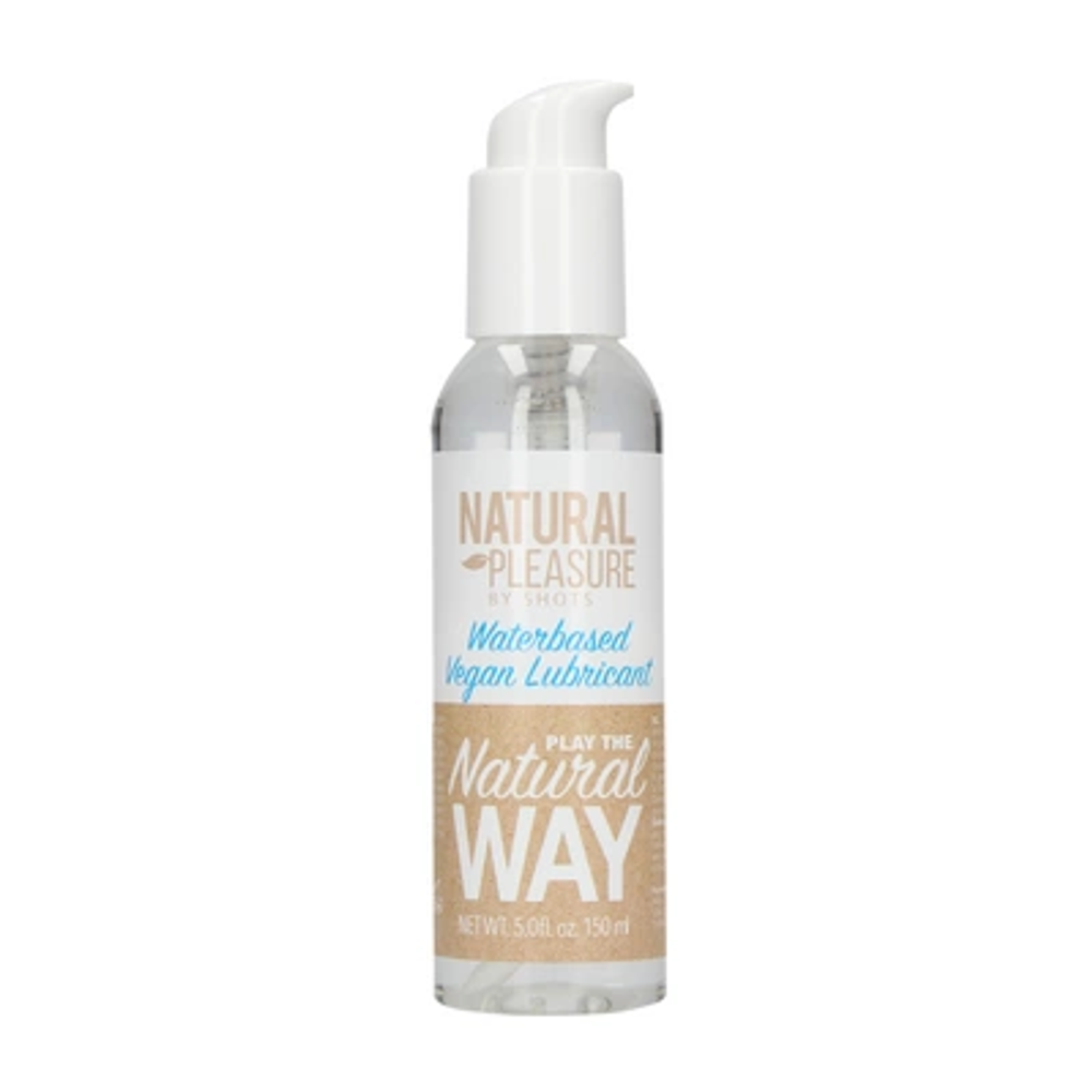 Natural Pleasure by Shots Veganski lubrikant na bazi vode - 5 oz / 150 ml slika 1