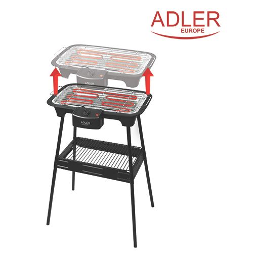 Adler roštilj AD6602, 2000W slika 5