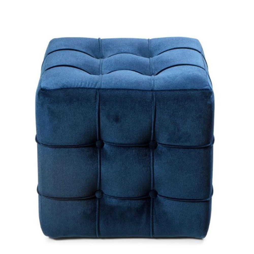 Pouffe Lizbon - Tamnoplava slika 4