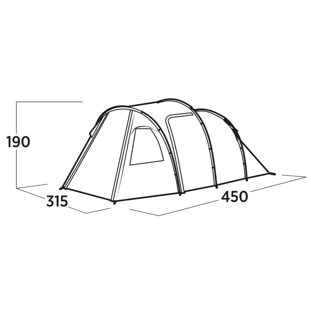 Easy Camp Šator za pet osoba Hidra 5  slika 6