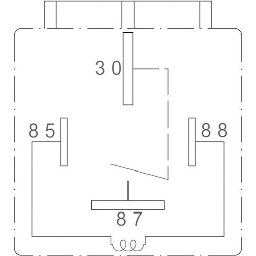 Zettler Electronics AZ979-1A-24D automobilski relej 24 V/DC 80 A 1 zatvarač slika 3