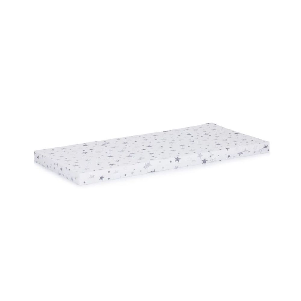 Chipolino Sklopivi madrac White/Grey Stars 120x60x6cm Mat02201Whgr slika 2