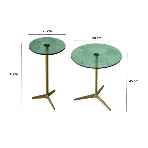 Solis - Gold, Green Gold
Green Side Table Set slika 6