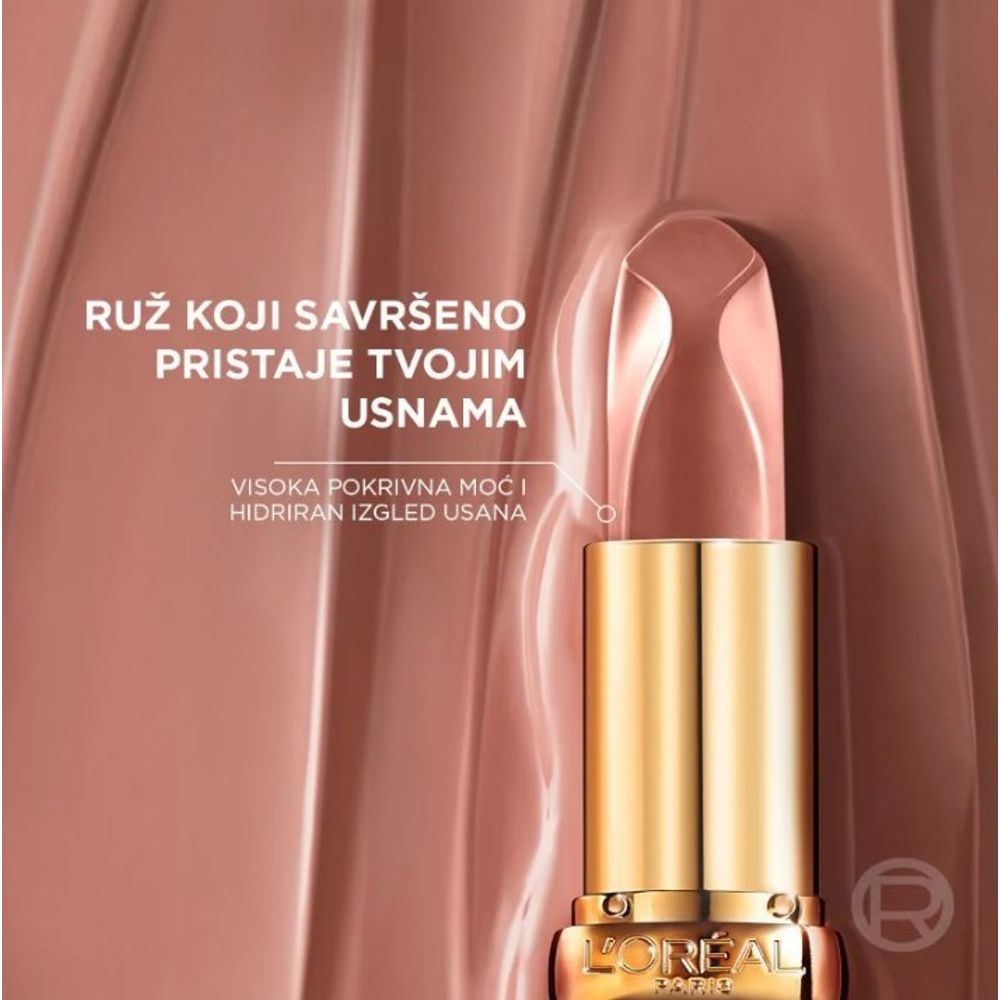L'Oréal Paris Color Riche Satin ruž za usne – 520 Nu Defiant (4,8 g) slika 3