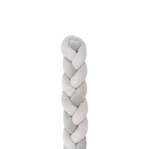 Kikka Boo ogradica pletenica 3-Braids 210 cm - Grey