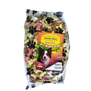 Hobby Dog Premium poslastica za pse keksi Color 500g 
