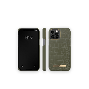 iDeal of Sweden Maskica AT - iPhone 13 Pro Max - Khaki Croco