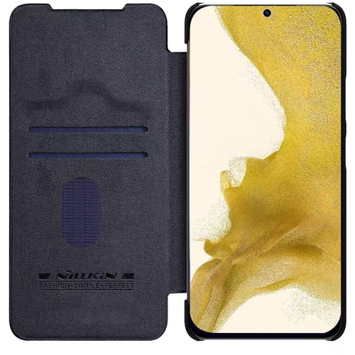 Futrola Nillkin Qin Pro Leather za Samsung S911B Galaxy S23 crna slika 4
