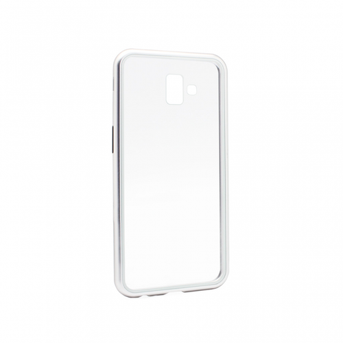 Torbica Magnetic za Samsung J610FN Galaxy J6 Plus srebrna slika 1