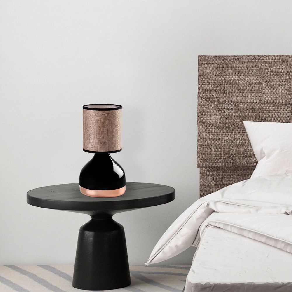 Yıldo - 8012 Crna i Svijetlosmeđa Stolna Lampa slika 2