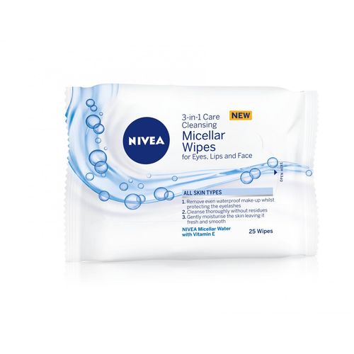 NIVEA 3u1 Maramice Micelarne za čišćenje lica slika 1