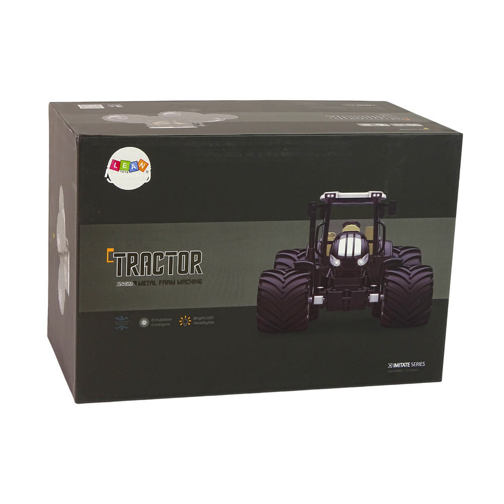 Traktor na daljinsko upravljanje R/C 2.4G Metal crni slika 7