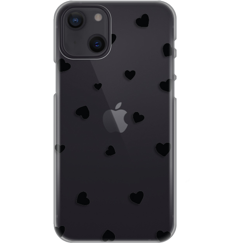 Torbica Silikonska Print Skin za iPhone 13 6.1 Hearts slika 1