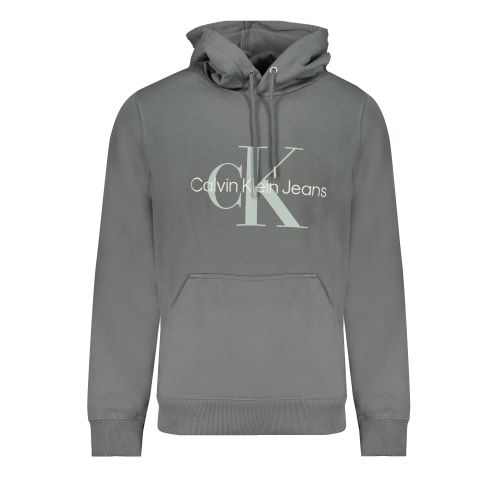 CALVIN KLEIN MUŠKA ZELENA ZIPLESS SWEATSHIRT slika 1