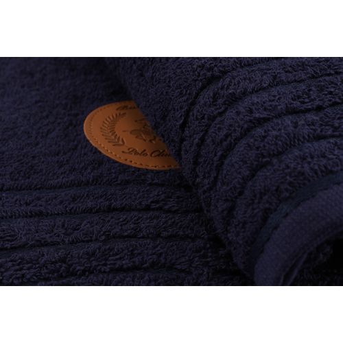 410 - Dark Blue Dark Blue Bath Towel Set (2 Pieces) slika 4