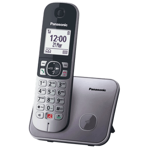 Panasonic telefon bežični, DECT, 1,8" LCD zaslon, spikerfon, KX-TG6811FXM