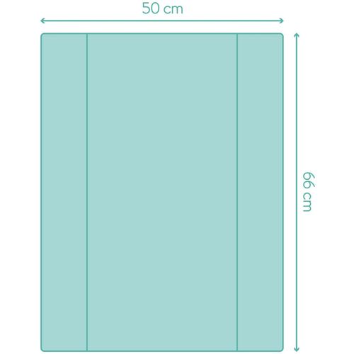 Fillikid podloga za prematanje mekana 50x66x8,5 cm, zvijezde slika 2