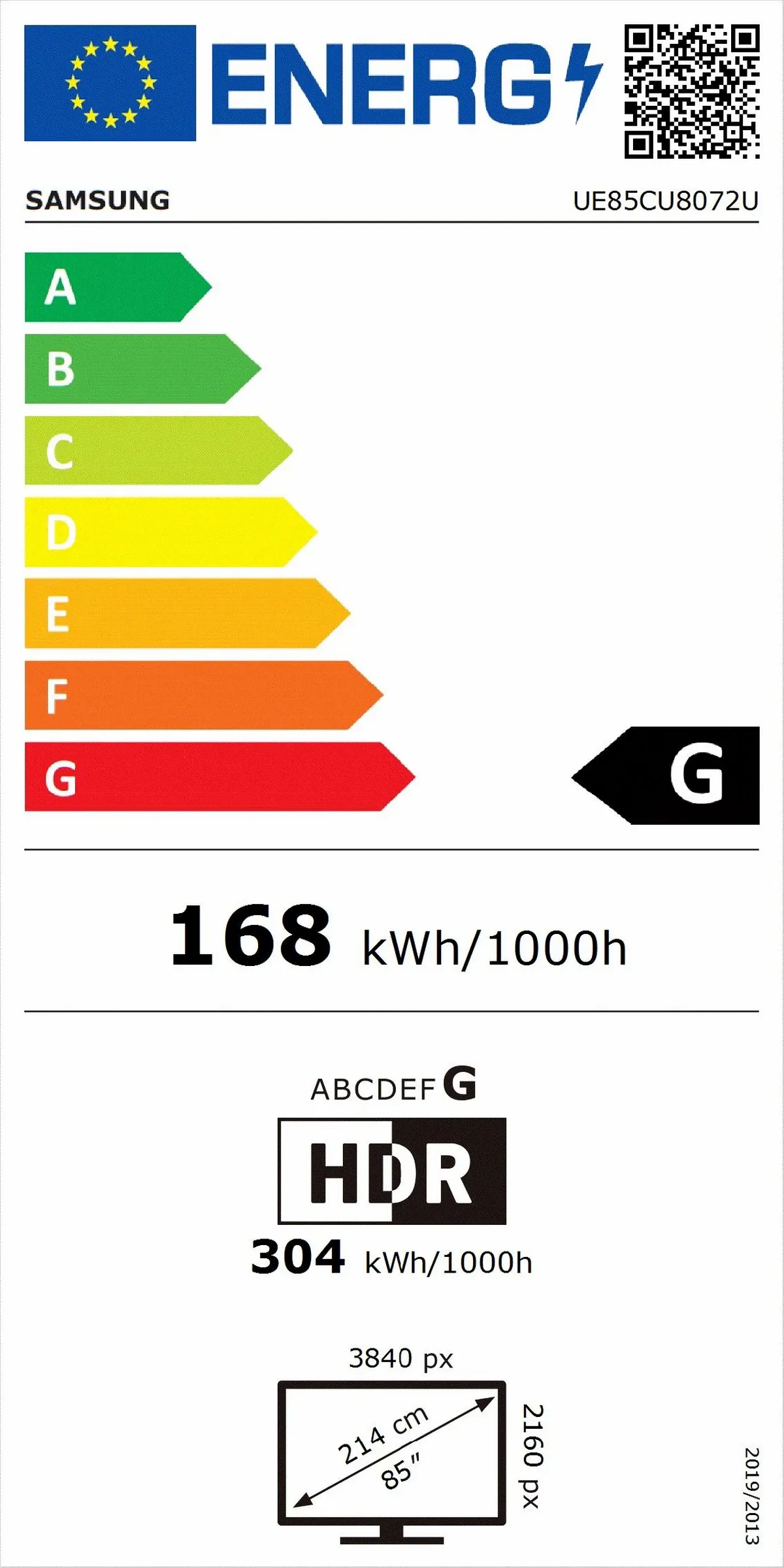 Energetski certifikat G