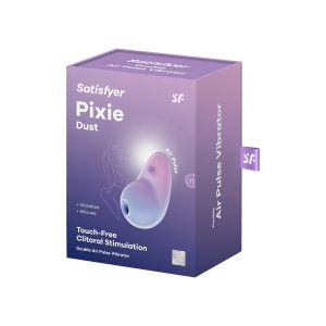 Stimulator klitorisa Satisfyer Pixie Dust, ljubičasto/rućičasti