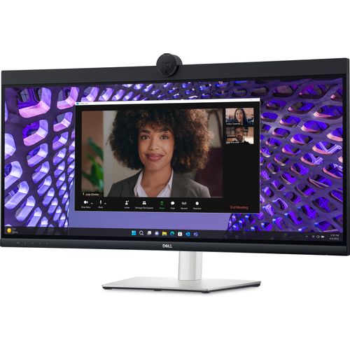 DELL 34 inch P3424WEB WQHD Video konferencijski zakrivljeni IPS monitor slika 1