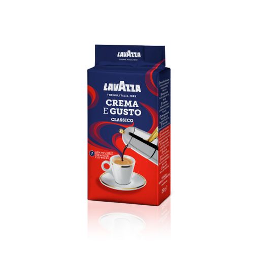 Lavazza moka kafetijera Carmencita Classic  + Lavazza Crema e Gusto mljevena  kava 2 x 250 g slika 4