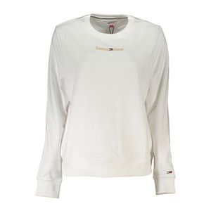 TOMMY HILFIGER WOMEN'S ZIPLESS SWEATSHIRT WHITE