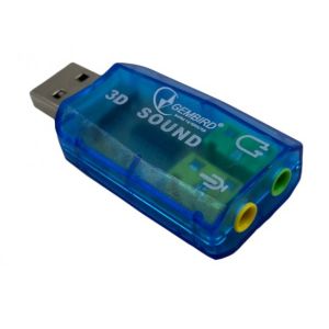 CMP-SOUNDUSB13 ** Gembird USB 5.1 3D zvucna karta, zamenjuje audio kontrolor u PC (SC-USB-01) (223)